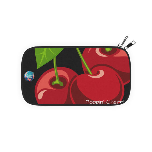 Cherry Passport Wallet - Stylish Travel Accessory, Gift for Travelers, Cute Cherry Design, Summer Vibes, Practical Travel Organizer
