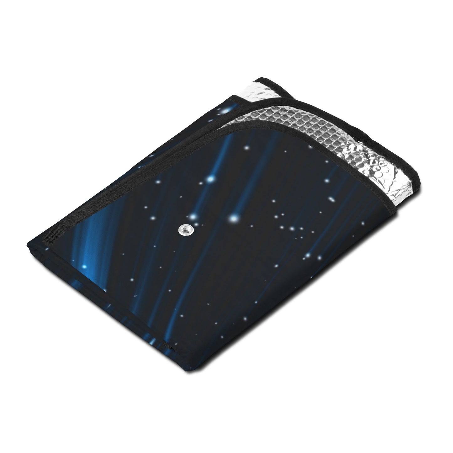 Warp Speed Car Sun Shades - Cosmic Theme Auto Accessory, UV Protection, Stylish Shade for Road Trips, Unique Gift for Space Lovers