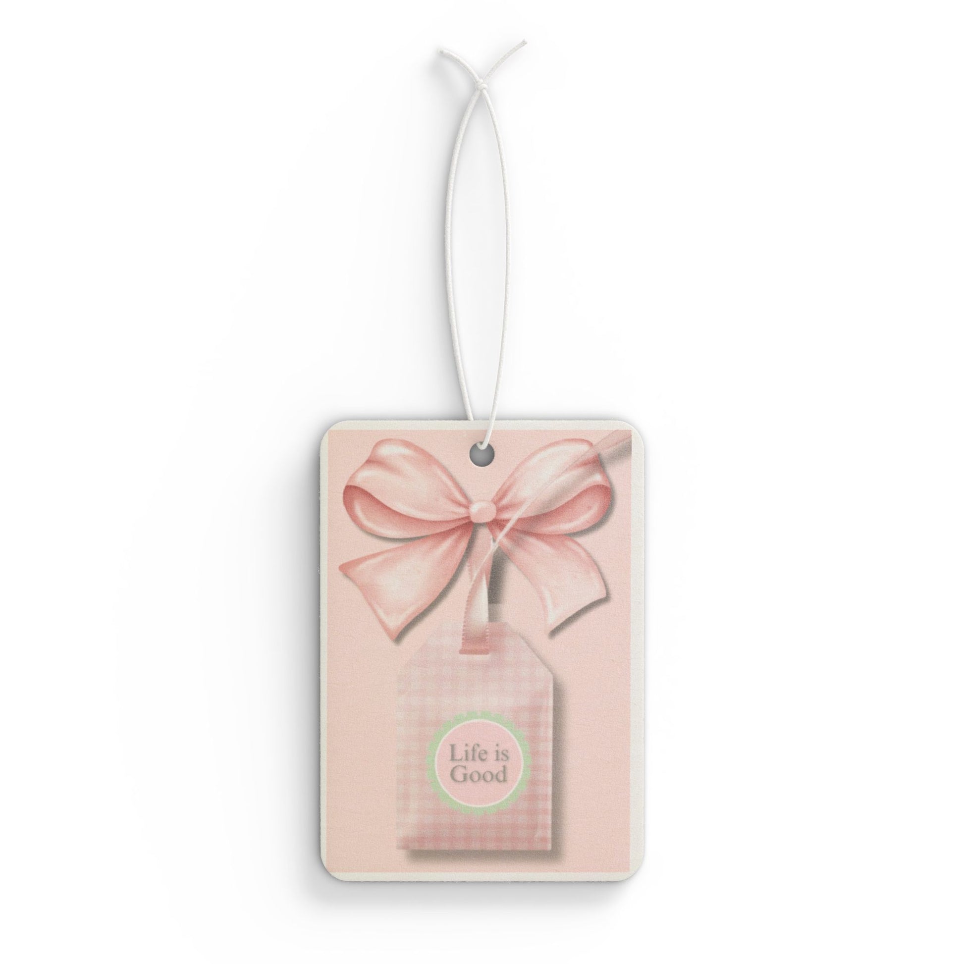 Cottage Cozy Car Air Freshener with 'Life is Good' Design - Great for Gifts, Home Decor, Travel, Relaxation, Car Accessories