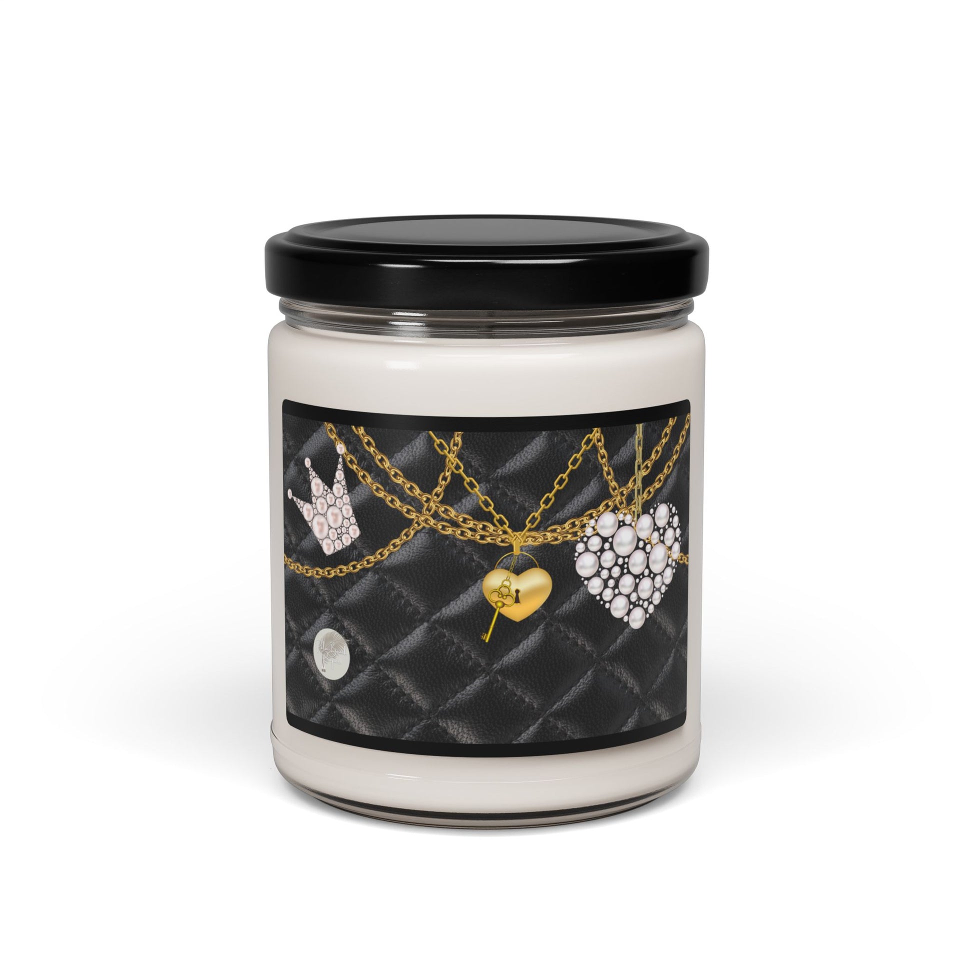 Chanel Inspired Scented Soy Candle, White sage and Lavender