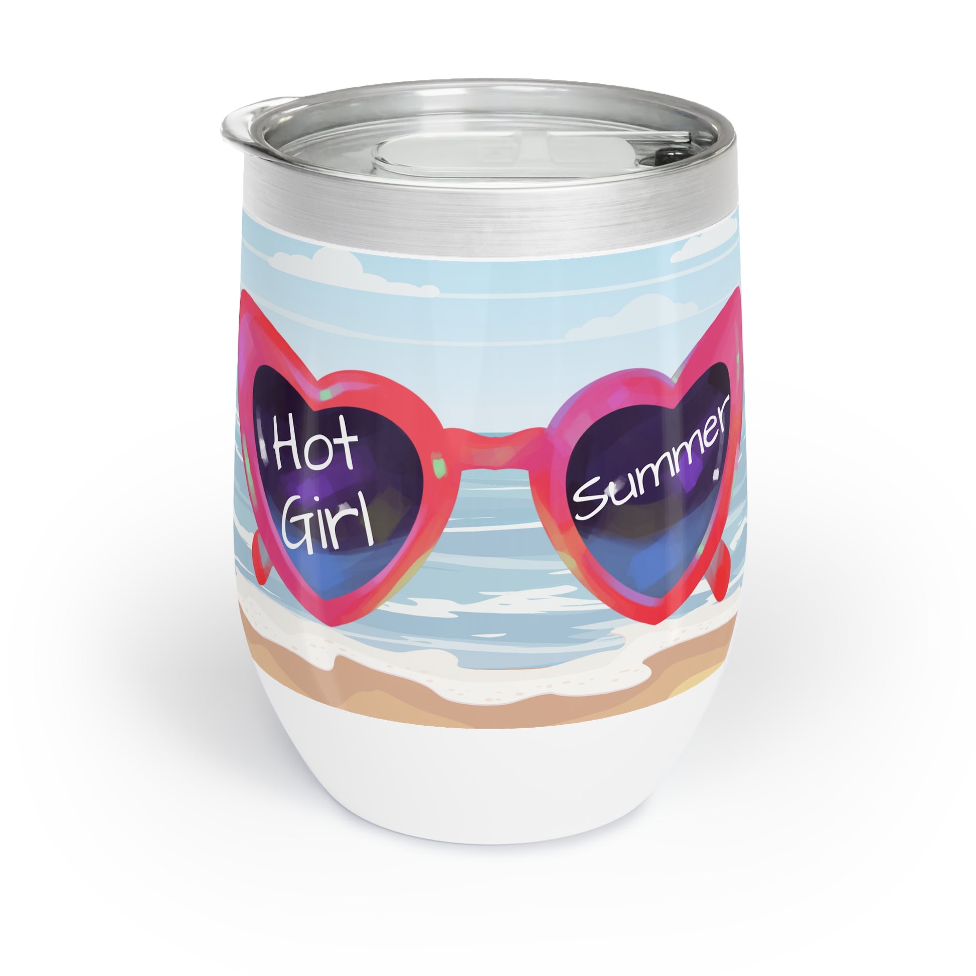 HOT GIRL SUMMER Chill Wine Tumbler