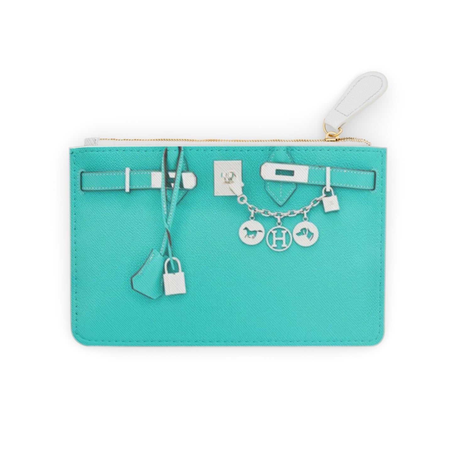 Aqua inspired Mini Clutch Bag