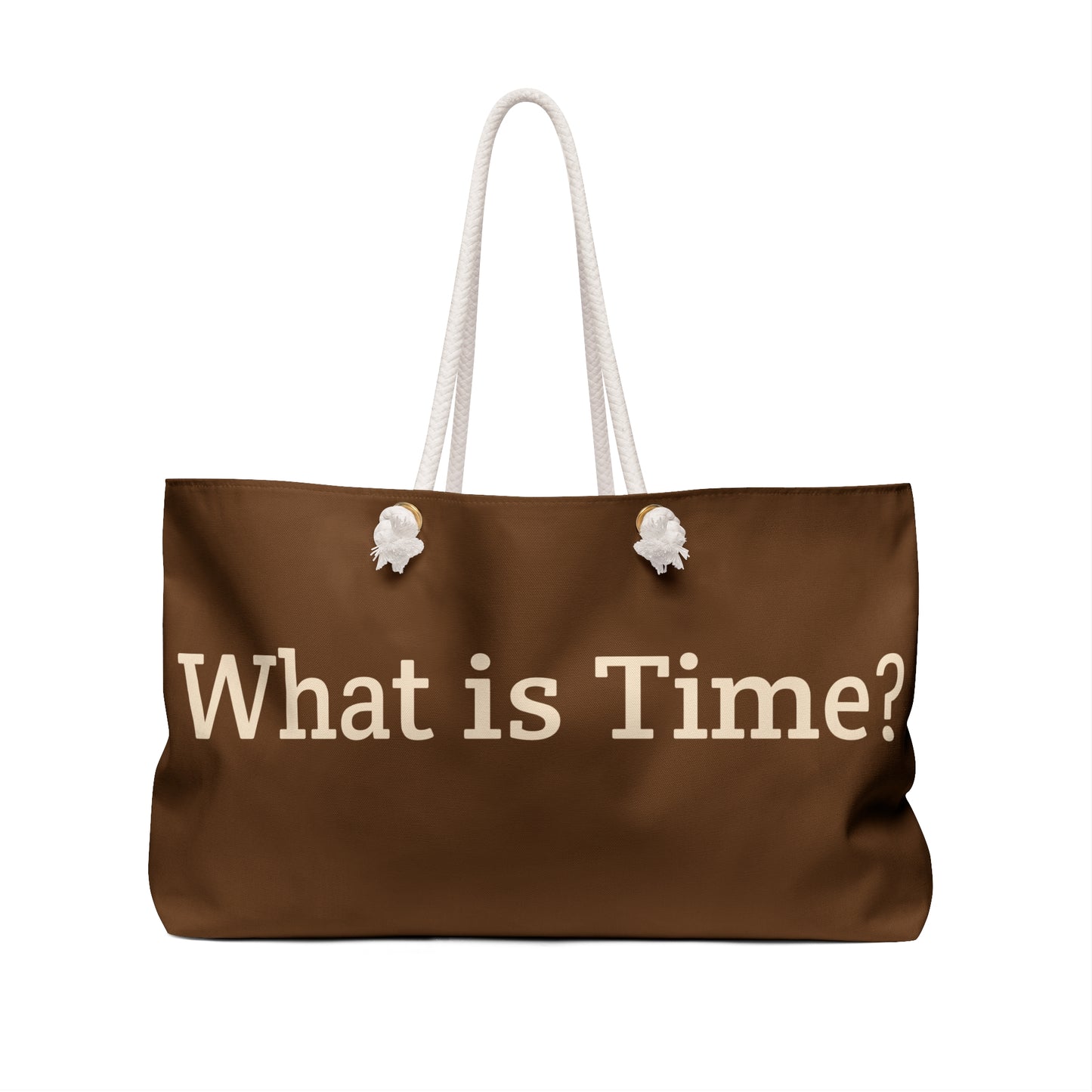 PBP "What is Time?" Tote
