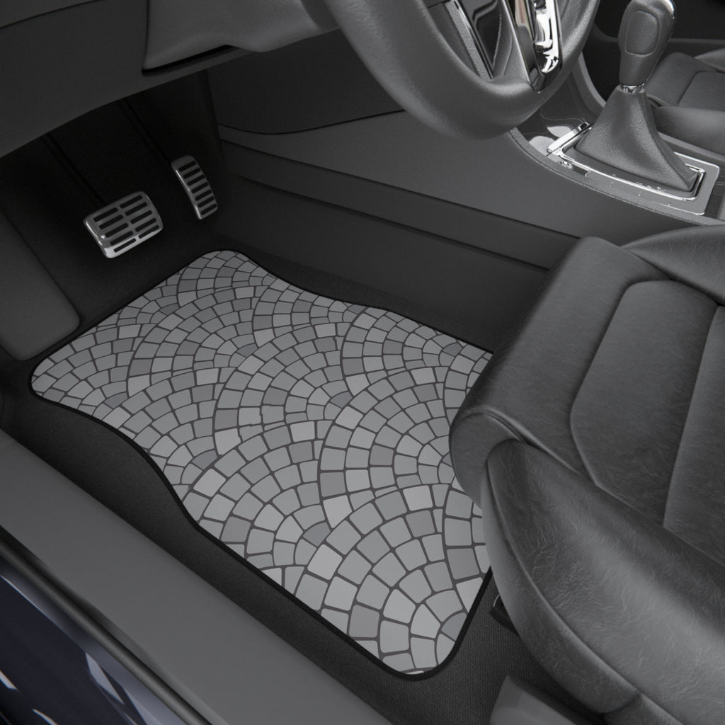 Stylish Car Mats Set, Modern Floor Mats, Vehicle Accessories, Gifts for Car Lovers, Home Decor, Practical Car Upgrades