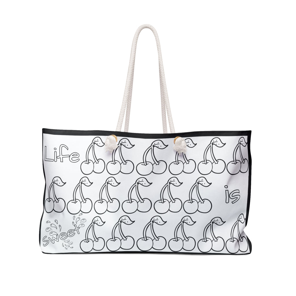 PBP COLOR ME!!! Bowl of Cherries Tote