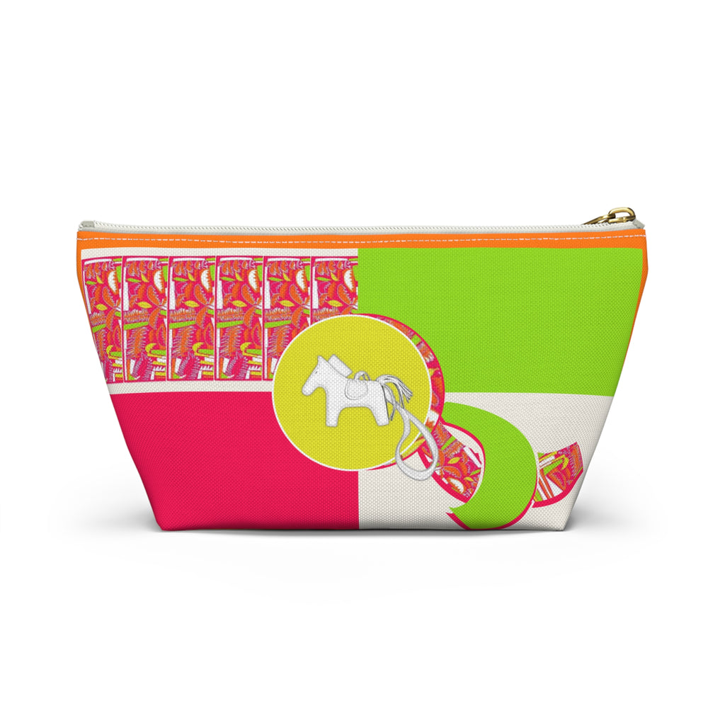 Twilly Away Vibrant Accessory Pouch, Colorful Makeup Bag, Travel Organizer, Fun Gift for Teens, Cute Pencil Case, Daily Essentials Holder
