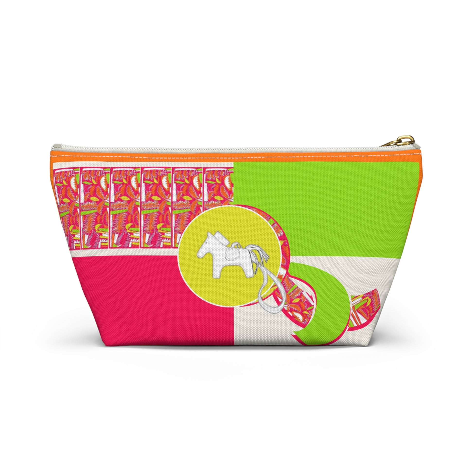 Twilly Away Vibrant Accessory Pouch, Colorful Makeup Bag, Travel Organizer, Fun Gift for Teens, Cute Pencil Case, Daily Essentials Holder