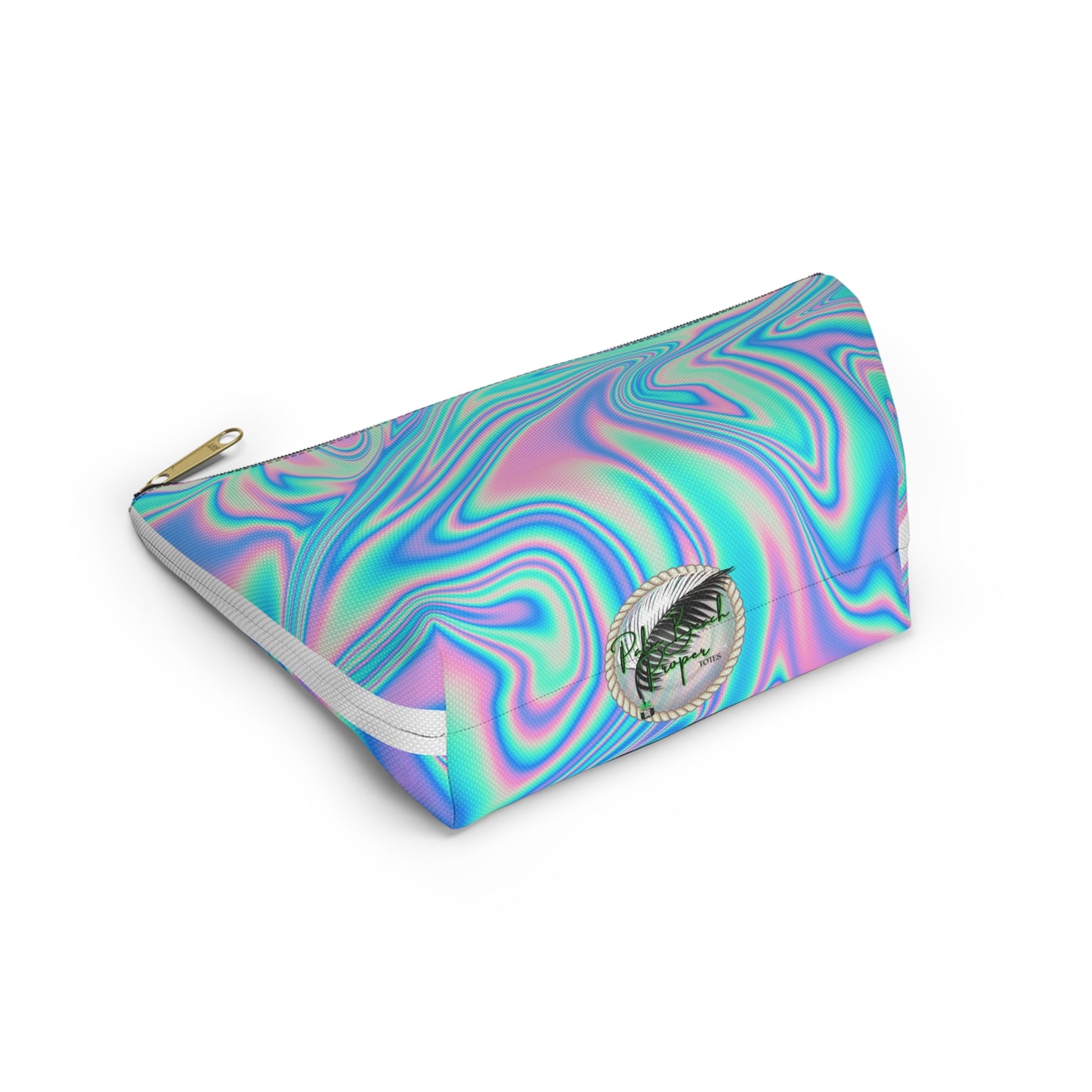 Holographic Accessory Pouch w T-bottom