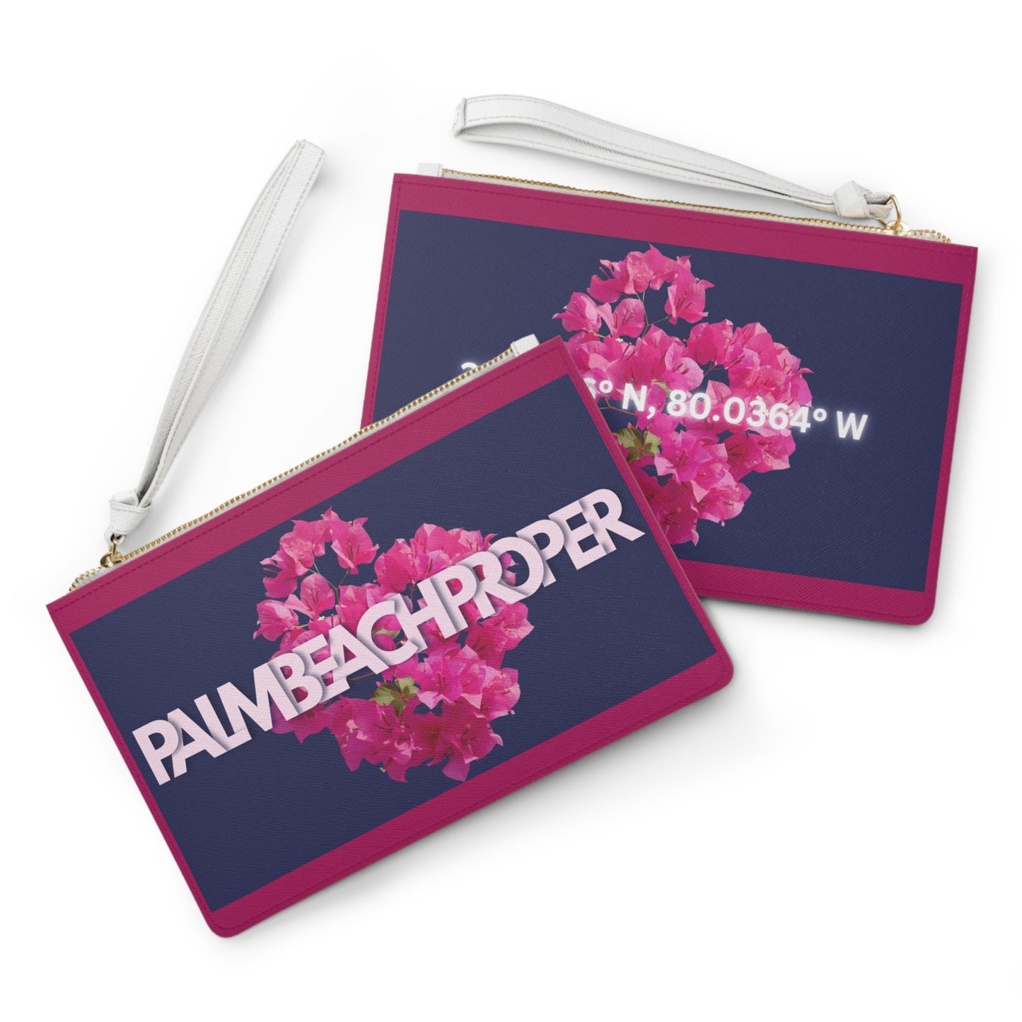 Faux Leather Clutch Bag