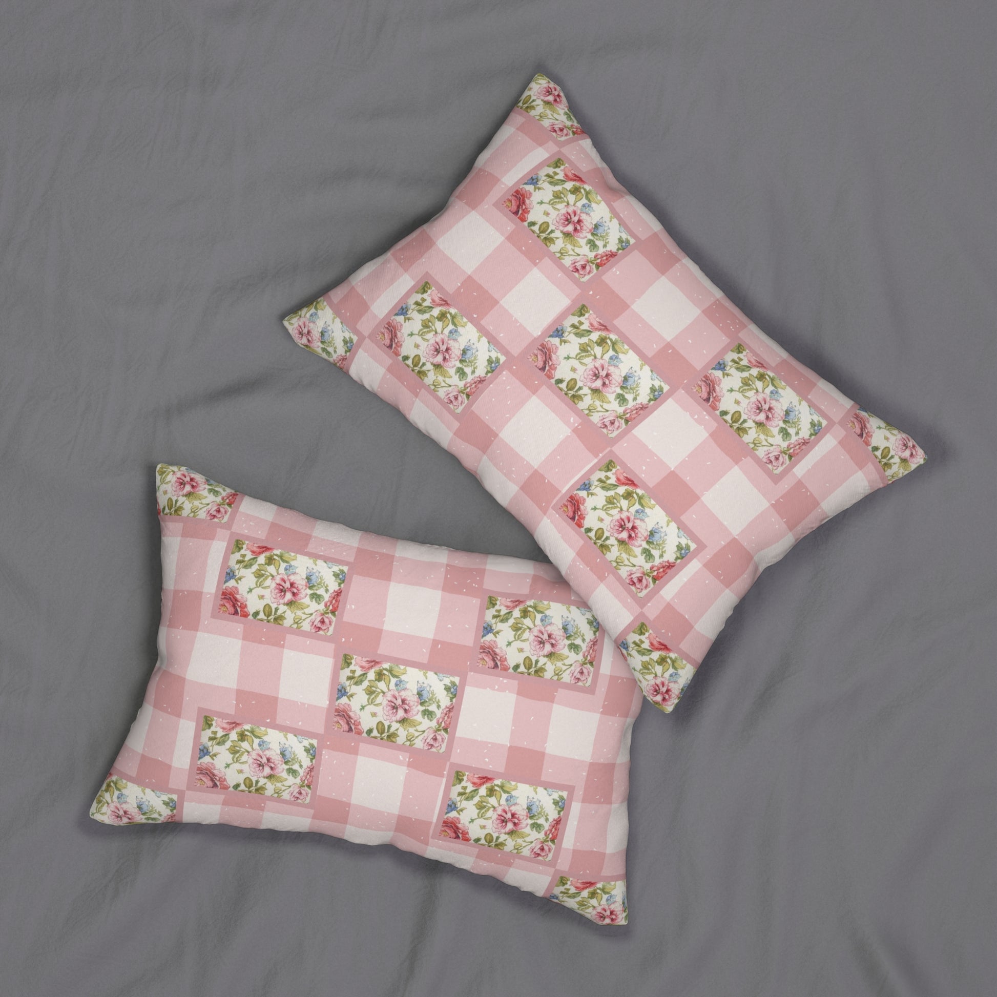 Cottage Cozy Lumbar Pillow, Cozy Home Decor, Gift for Her, Rustic Cushion for Living Room, Shabby Chic Throw Pillow, Home Decoration