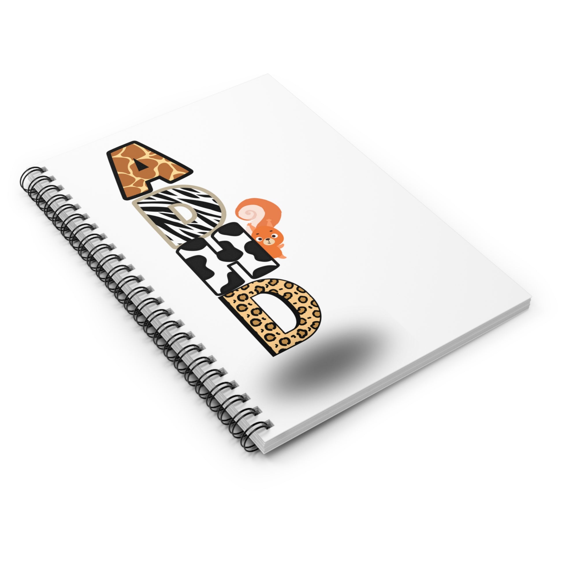 Wild Animal Print Spiral Notebook - Fun & Funky Design for Creative Minds, School, Journaling, Gift Ideas, Animal Lovers, Art Lovers