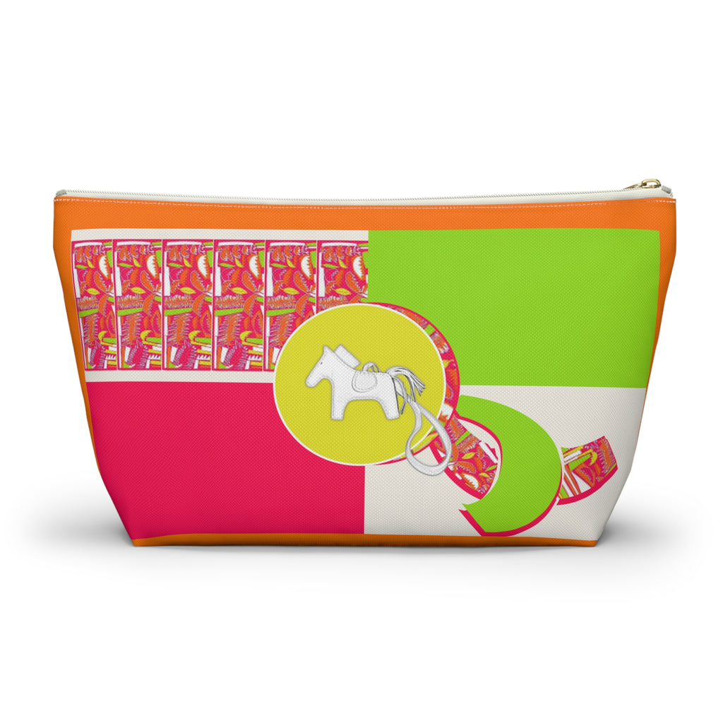 Twilly Away Vibrant Accessory Pouch, Colorful Makeup Bag, Travel Organizer, Fun Gift for Teens, Cute Pencil Case, Daily Essentials Holder