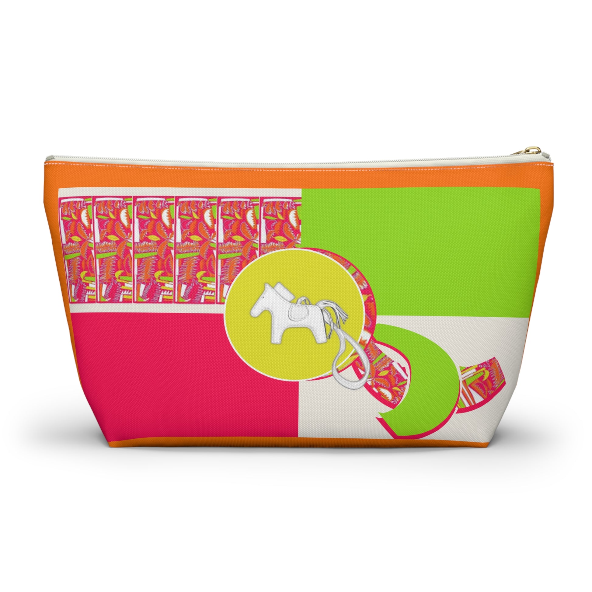 Twilly Away Vibrant Accessory Pouch, Colorful Makeup Bag, Travel Organizer, Fun Gift for Teens, Cute Pencil Case, Daily Essentials Holder