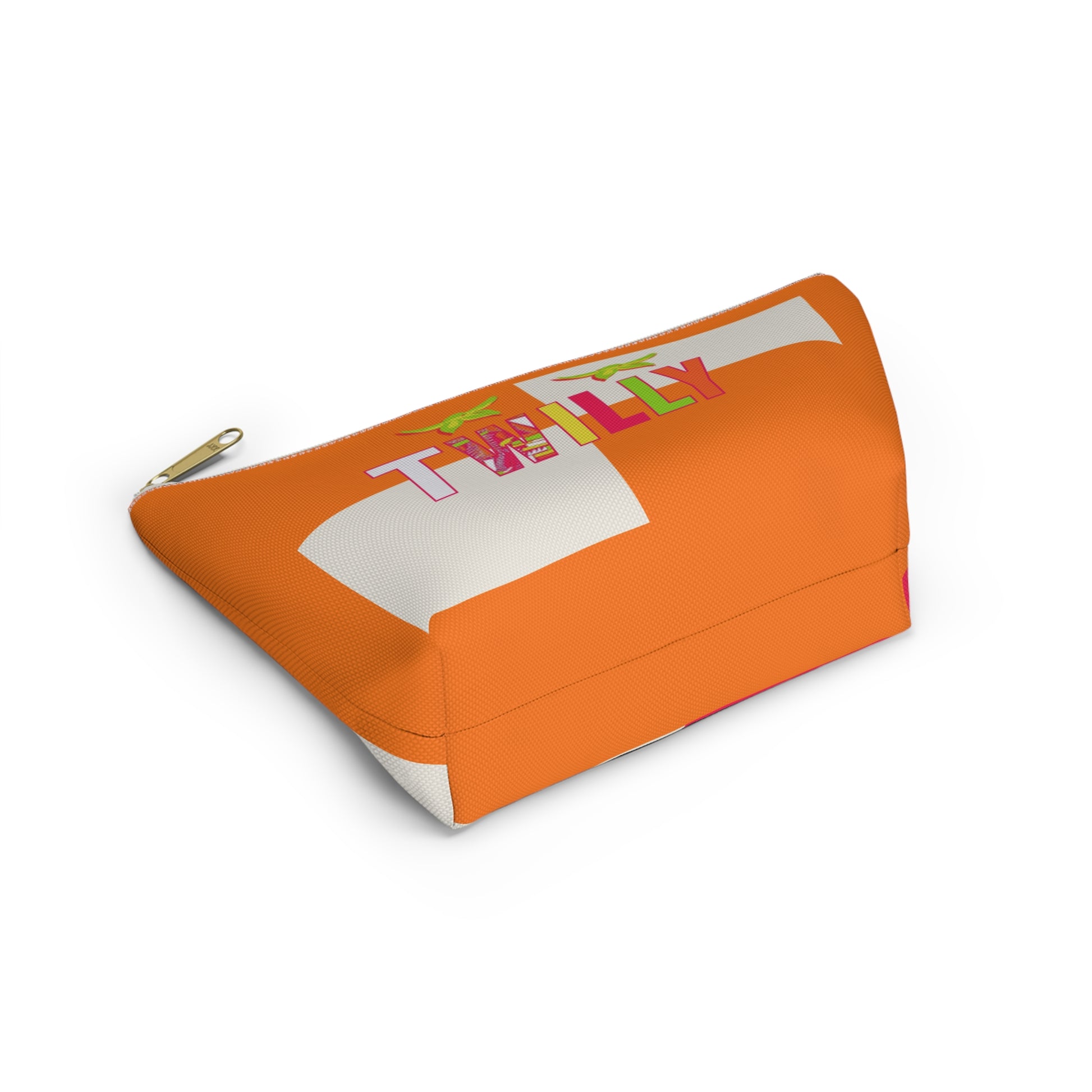 Twilly Away Vibrant Accessory Pouch, Colorful Makeup Bag, Travel Organizer, Fun Gift for Teens, Cute Pencil Case, Daily Essentials Holder