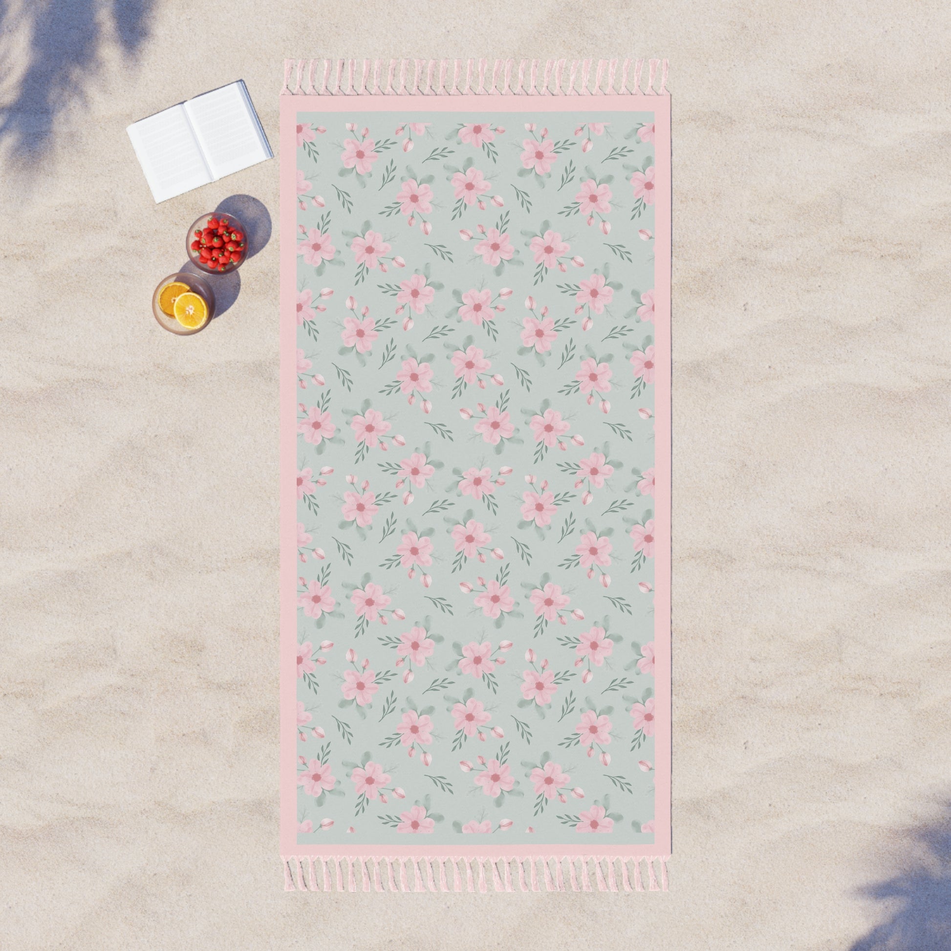 Cottage Cozy Boho Blanket for your car