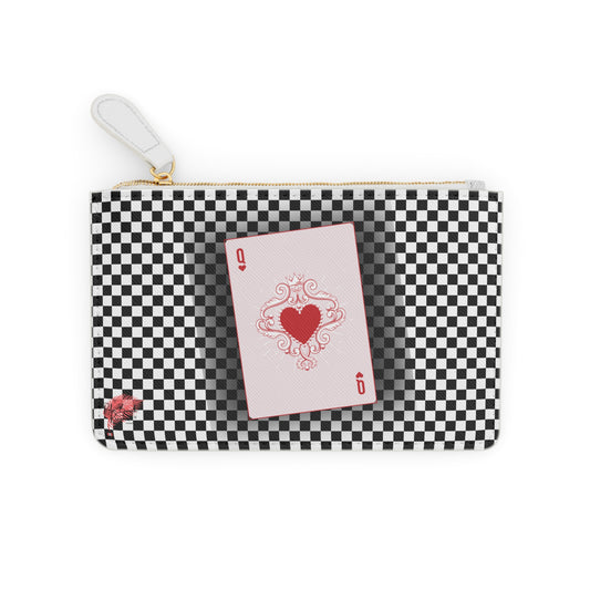 Ace in your pocket! Mini Clutch Bag Queen of Hearts