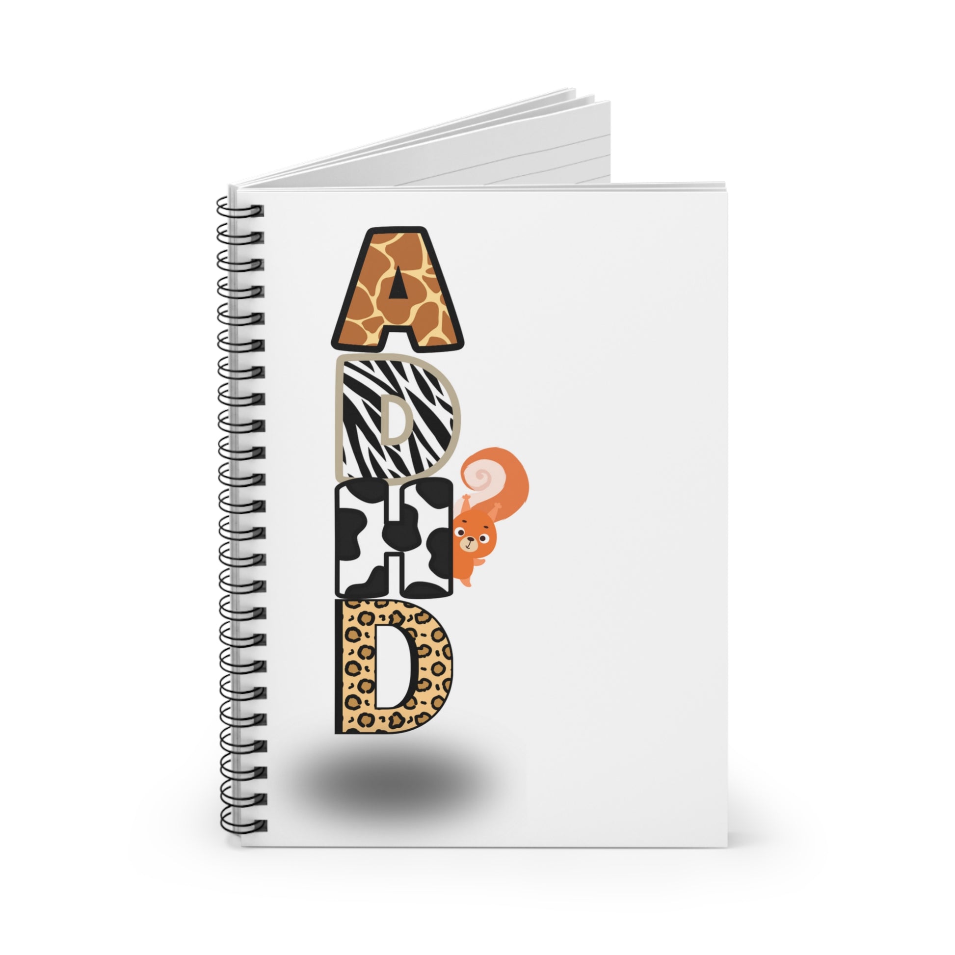Wild Animal Print Spiral Notebook - Fun & Funky Design for Creative Minds, School, Journaling, Gift Ideas, Animal Lovers, Art Lovers