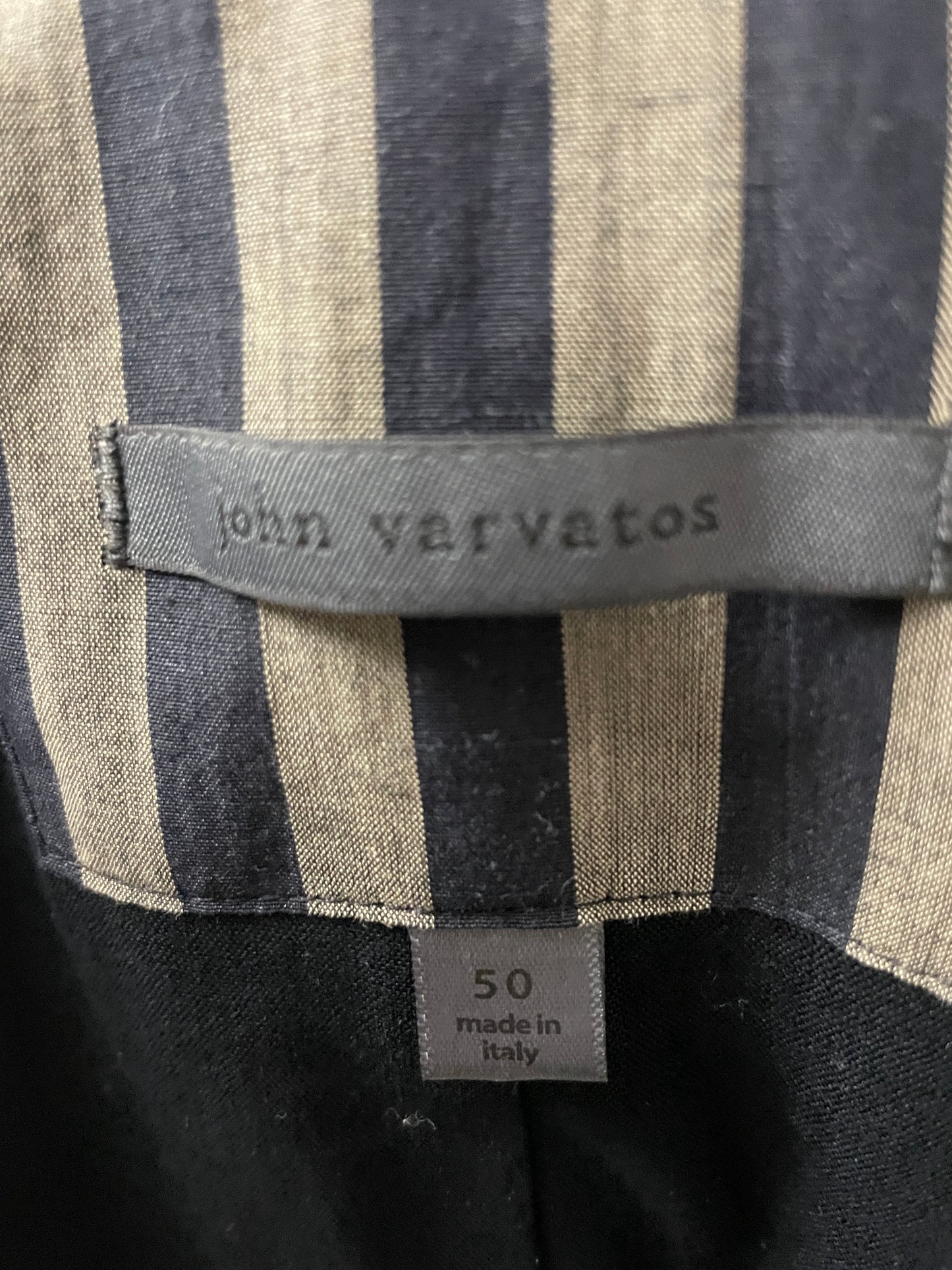 John Varvatos Striped Vintage Suit
