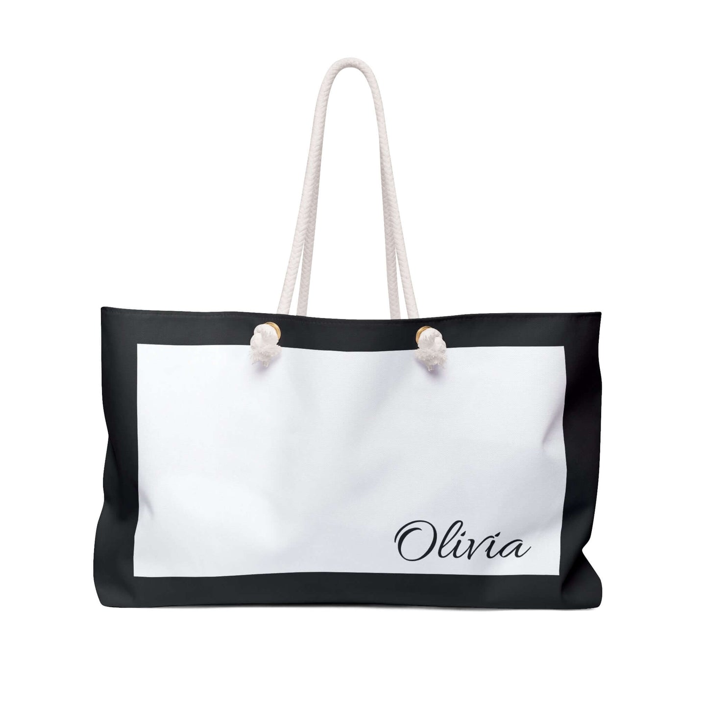 Personalized PBP Tote Bag, Custom Travel Tote, Beach Bag, Gym Bag, Gift for Her, Weekend Getaway Essentials