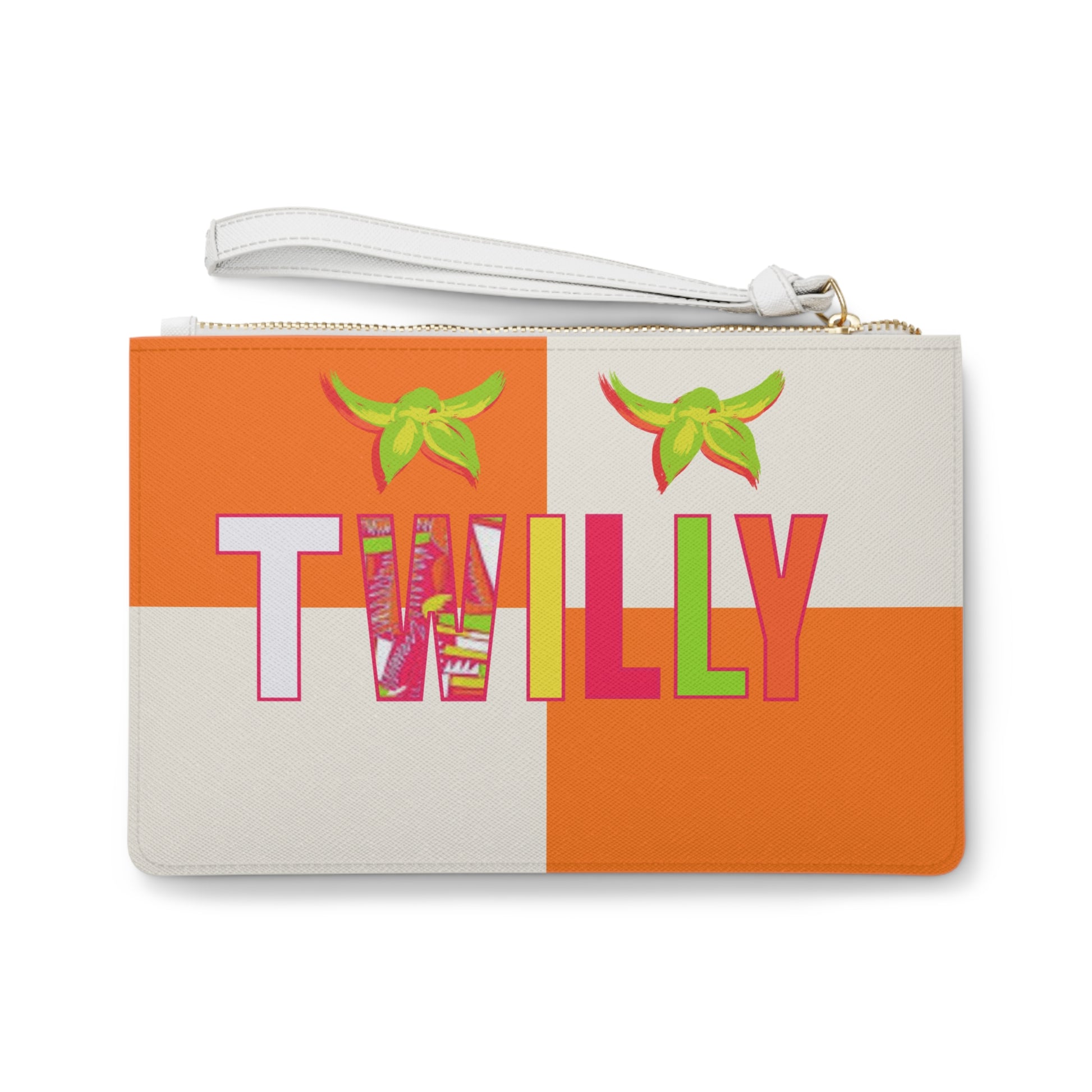 Twilly Away Vibrant Clutch Bag for Trendy Outings, Perfect for Parties, Travel, or Gifts, Colorful Makeup Bag, Stylish Pouch, Accessory