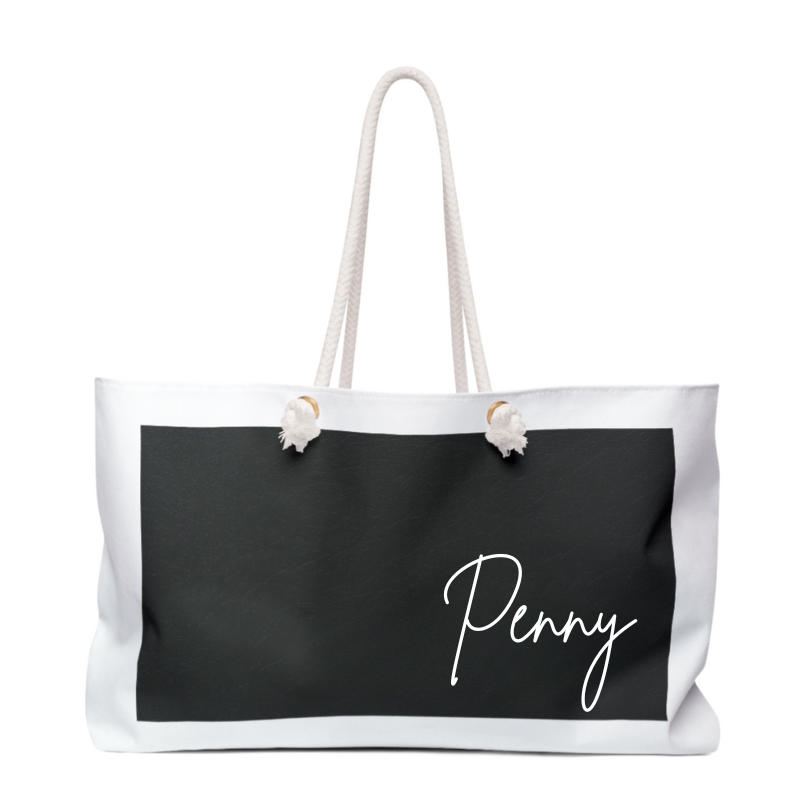 Add YOUR NAME to this Personalized Tote Bag, Customize Name