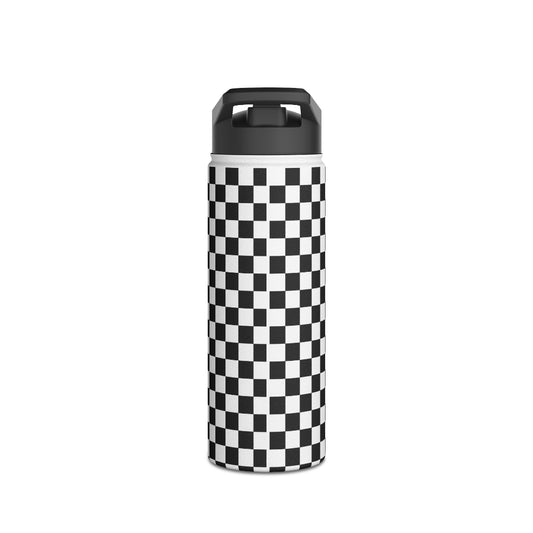 18oz. Chic Bold Drip Personalized Water Bottle for Dad's Diaper Backpack